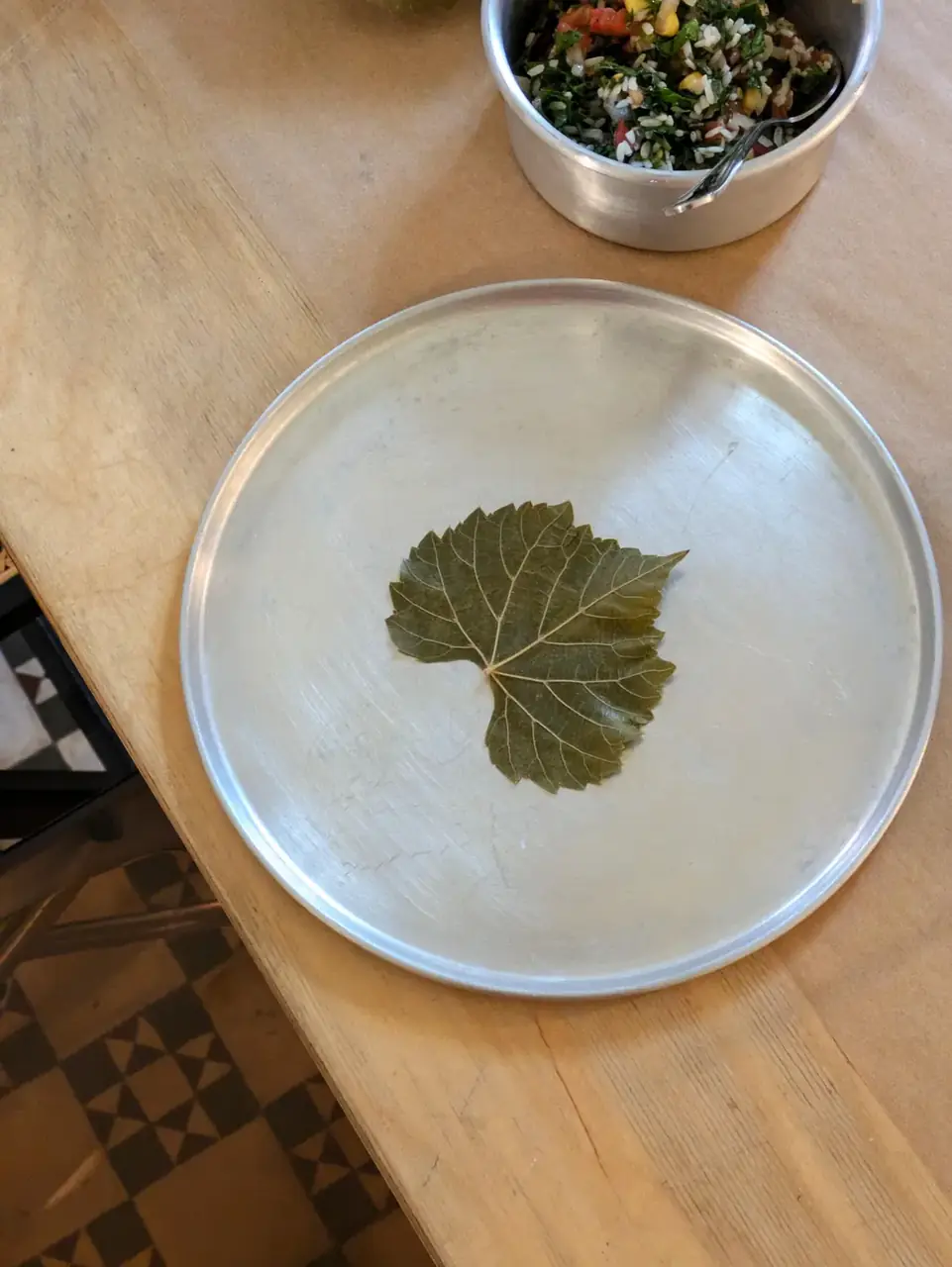 Vine Leaves for Resistance
